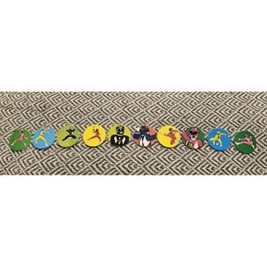 Vintage 1990s Power Rangers Pogs Milk Caps- Lot Of 10- None Are The Same!!